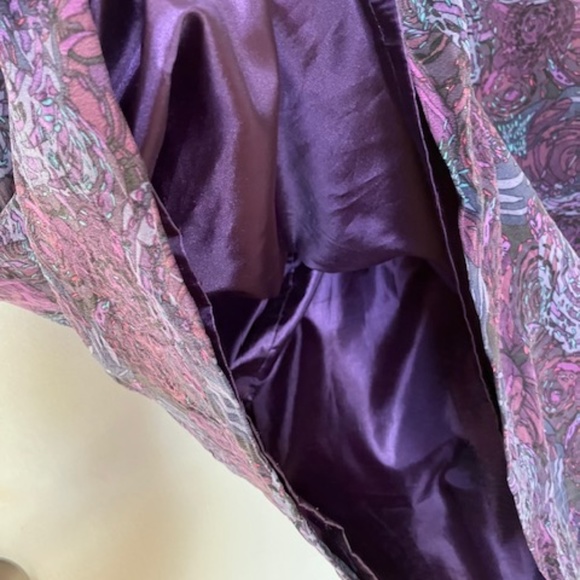 NWOT beautiful Liberty Art Fabrics silk dress - Picture 4 of 8